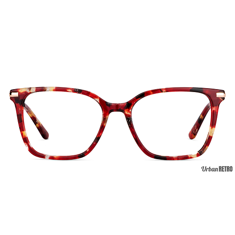 Vincent Chase Online Maroon Transparent Full Rim Square left side