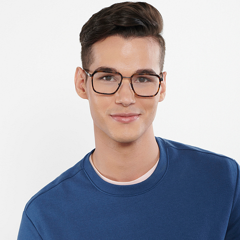 Vincent Chase Online Light Brown Full Rim Square left side