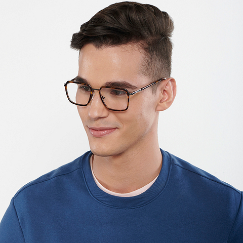 Vincent Chase Online Light Brown Full Rim Square right side