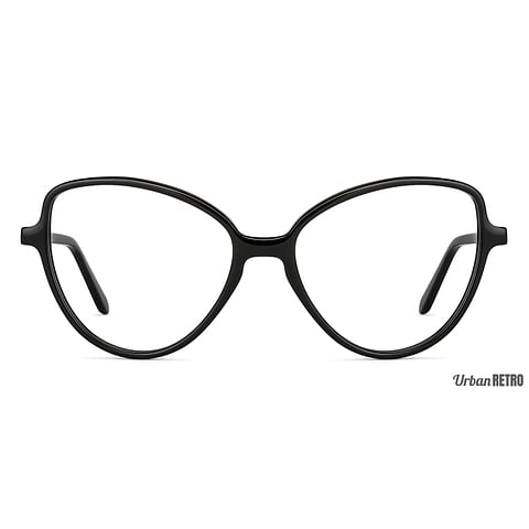 Vincent Chase Online Black Full Rim Cat Eye left side