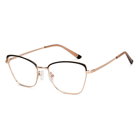 Vincent Chase Online Black Gold Full Rim Cat Eye right side