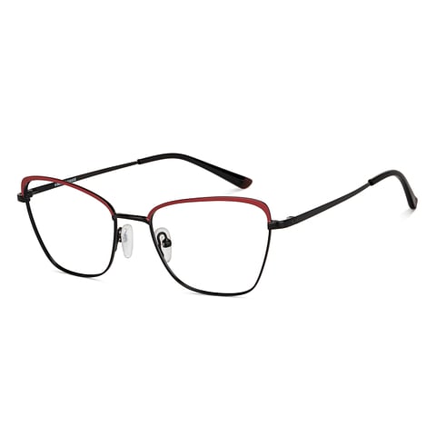 Vincent Chase Online Maroon Black Full Rim Cat Eye right side