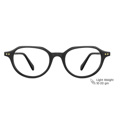 Vincent Chase Online Black Full Rim Geometric left side