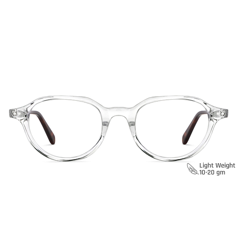 Vincent Chase Online Transparent Full Rim Geometric left side