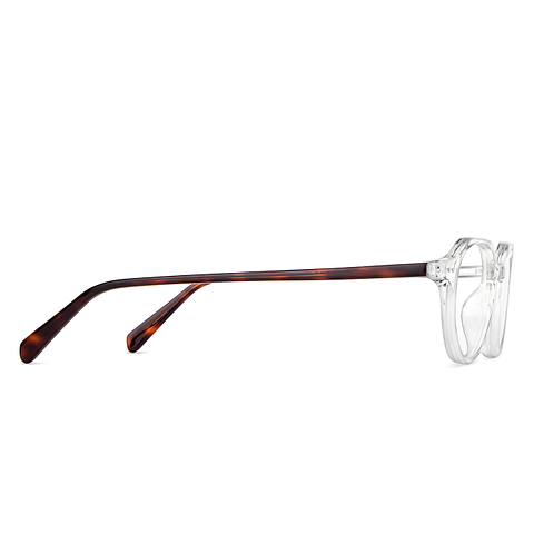 Vincent Chase Online Transparent Full Rim Geometric left side