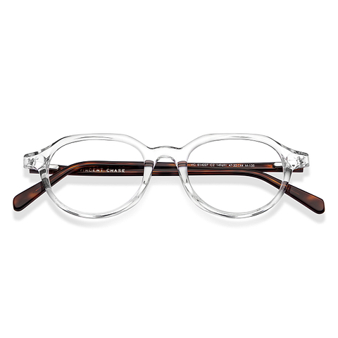 Vincent Chase Online Transparent Full Rim Geometric left side