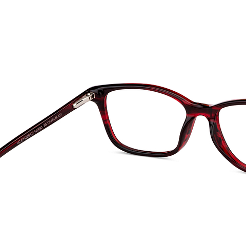 Vincent Chase Online Maroon Transparent Full Rim Rectangle right side