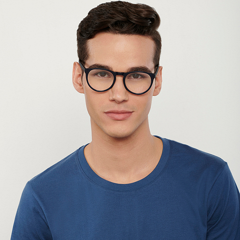 Vincent Chase Online Blue Full Rim Round left side