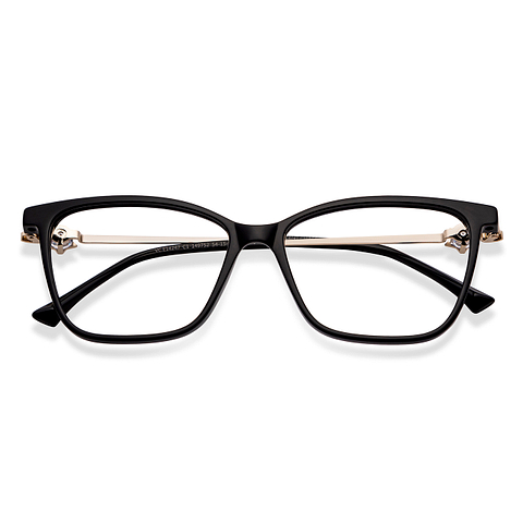 Vincent Chase Online Black Full Rim Cat Eye left side