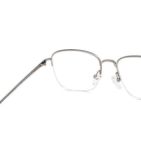 Vincent Chase Online Silver Half Rim Square right side