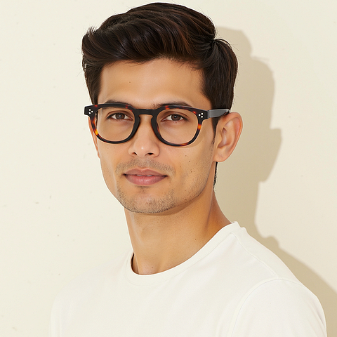 Vincent Chase Online Brown Demi Full Rim Square left side