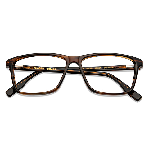 Vincent Chase Online Light Brown Full Rim Rectangle left side