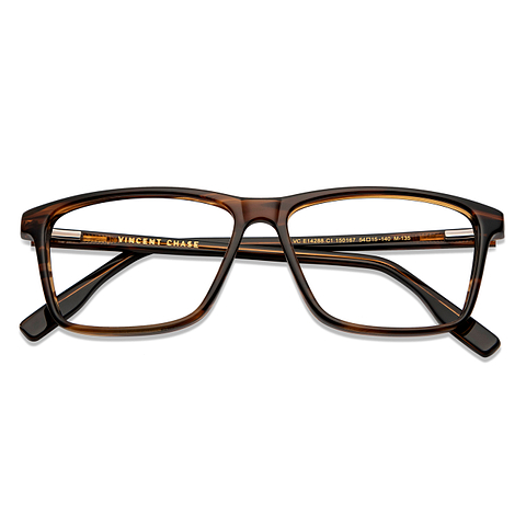 Vincent Chase Online Brown Full Rim Rectangle left side