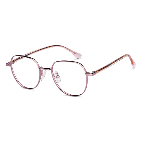 Vincent Chase Pink Full Rim Round left side