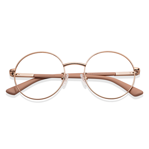 Vincent Chase Online Rose Gold Full Rim Round left side