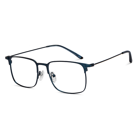 Buy Blue Full Rim Square Vincent Chase Sleek Steel VC E14353-C4