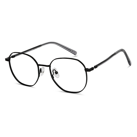 Vincent Chase Black Full Rim Round right side