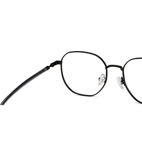 Vincent Chase Black Full Rim Round right side