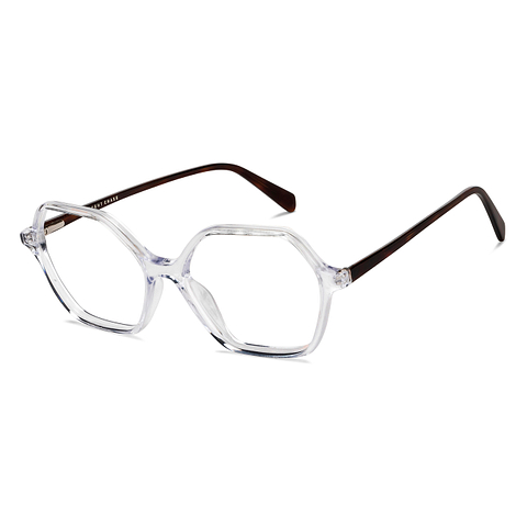 Vincent Chase Online Crystal Transparent Full Rim Geometric right side
