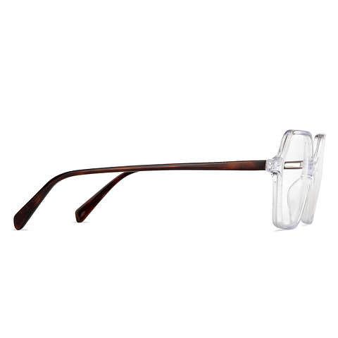 Vincent Chase Online Crystal Transparent Full Rim Geometric left side