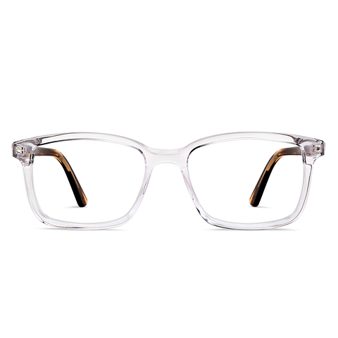 Vincent Chase Online Crystal Transparent Full Rim Rectangle left side