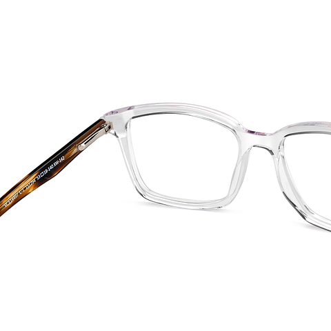 Vincent Chase Online Crystal Transparent Full Rim Rectangle right side