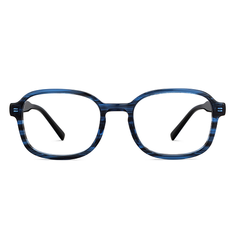 Vincent Chase Online Sky Blue Full Rim Square left side