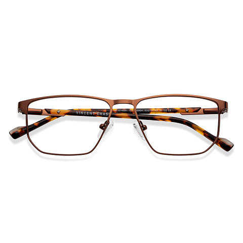 Vincent Chase Online Light Brown Full Rim Rectangle left side
