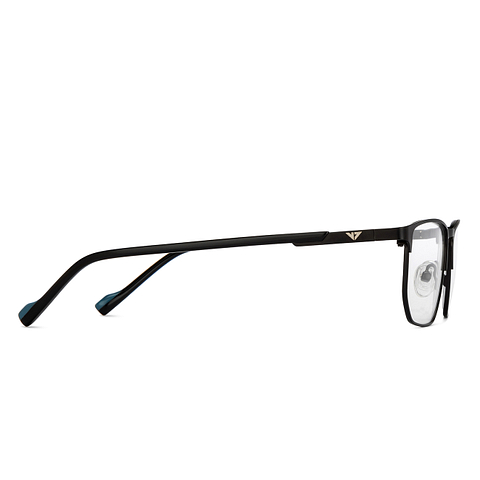 Vincent Chase Online Black Full Rim Rectangle left side