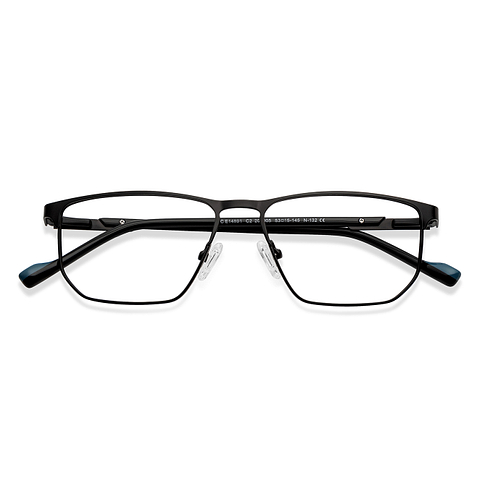 Vincent Chase Online Black Full Rim Rectangle left side