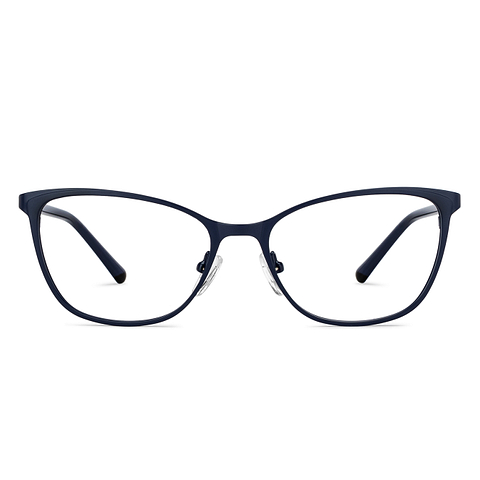 Vincent Chase Online Sky Blue Full Rim Cat Eye left side