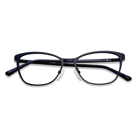Vincent Chase Online Sky Blue Full Rim Cat Eye left side