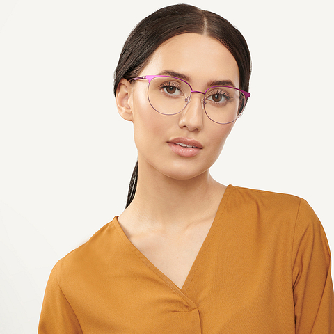 Vincent Chase Online Purple Full Rim Round right side