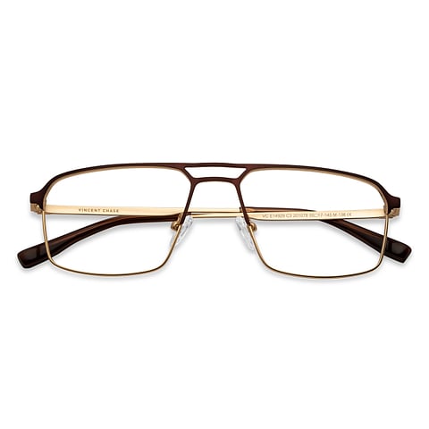 Vincent Chase Online Gold Full Rim Square left side