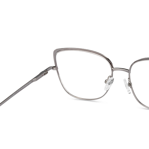 Vincent Chase Online Silver Full Rim Cat Eye right side