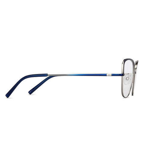 Vincent Chase Online Silver Blue Full Rim Cat Eye left side