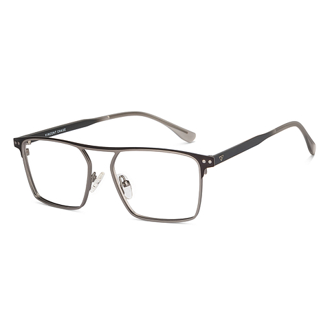 Vincent Chase Online Silver Full Rim Rectangle right side