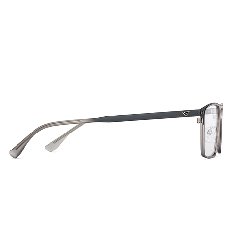 Vincent Chase Online Silver Full Rim Rectangle left side