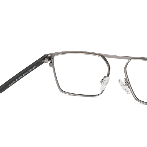 Vincent Chase Online Silver Full Rim Rectangle right side