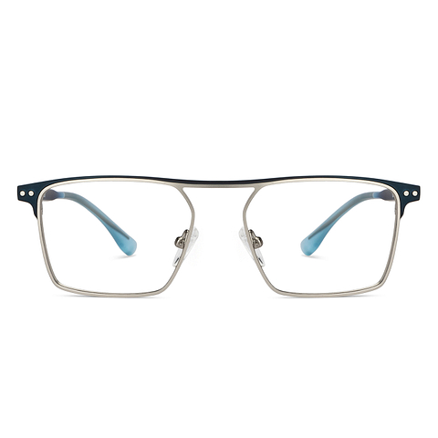 Vincent Chase Online Silver Full Rim Rectangle left side