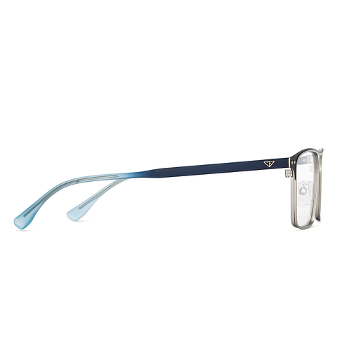 Vincent Chase Online Silver Full Rim Rectangle left side