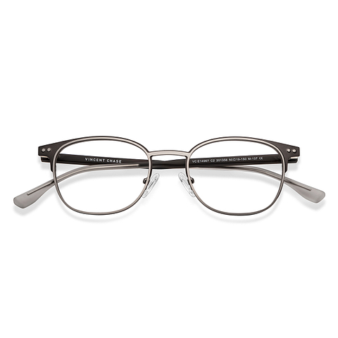 Vincent Chase Online Silver Full Rim Square left side
