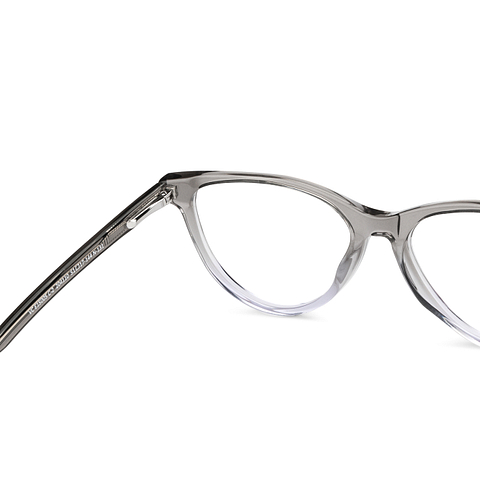 Vincent Chase Online Crystal Transparent Full Rim Cat Eye right side