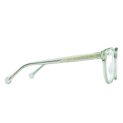 Vincent Chase Online Green Transparent Full Rim Round left side