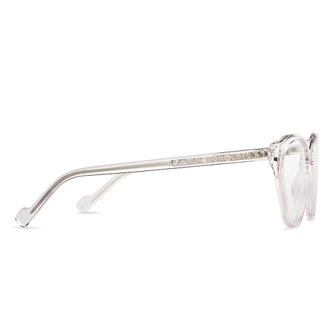 Vincent Chase Online Crystal Transparent Full Rim Cat Eye left side