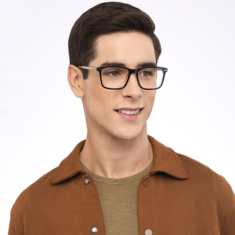 Vincent Chase Online Light Brown Full Rim Square left side