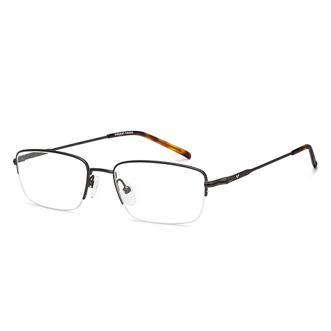 Vincent Chase Online Black Half Rim Rectangle right side