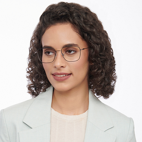 Vincent Chase Online Black Full Rim Square right side