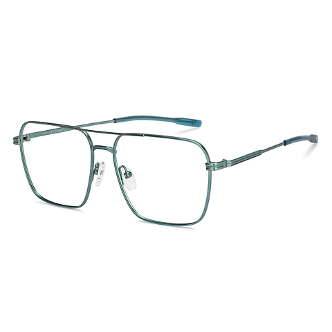 Vincent Chase Sky Blue Full Rim Square right side