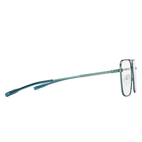 Vincent Chase Sky Blue Full Rim Square left side